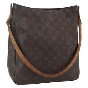 LOUIS VUITTON Monogram Looping GM Shoulder Bag M51145 LV Auth 160117